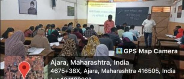 Dept of Sociology organized Value Added Course on  Gandhian Thoughts