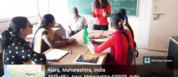 Alumni speech by Miss Arati Mitake on 06 April 2022.