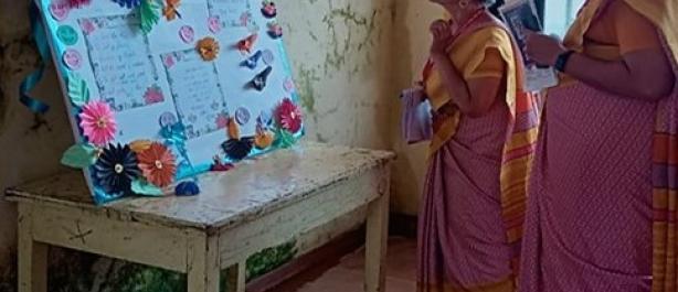 Diwali Board Decoration Competition on 21-10-2022