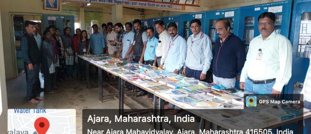 Book Exhibaton on Librarian Day