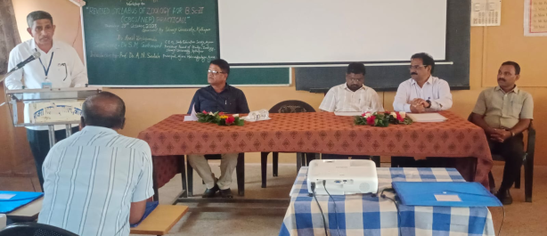 Workshop on revised syllabus of Zoology B. Sc. II