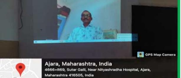 Online Guest Lecture  on Relationship between Human and Environment