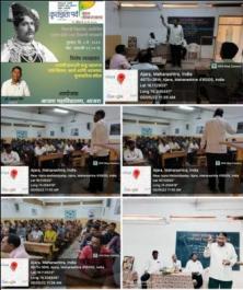 A Guest Lecture was organised on Chh. ShahuMaharaj’, 5th  May, 2022