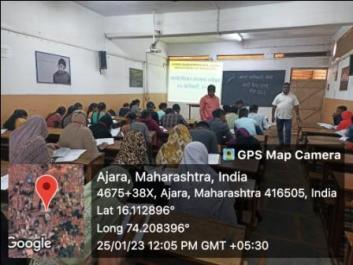 Dept of Sociology organized Value Added Course on  Gandhian Thoughts