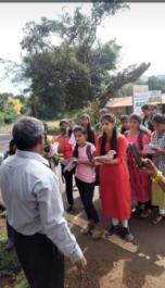 Department of Botany organized study tour at Amboli