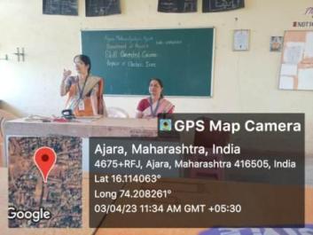 Maintance and Repair of Electric Iron Skill oriented course for B.Sc.II Students