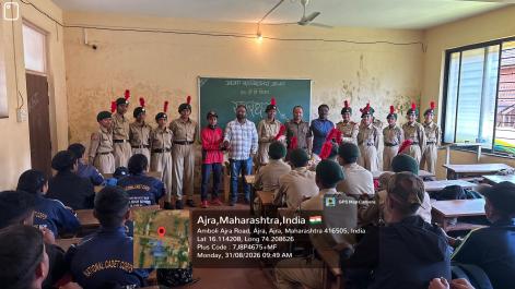 Raksha Bandhan program was organized by the NCC Department
