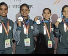 Nikita Pishte -Medal in All India University Kayking tournament 