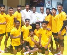 Kabaddi Team - 4th place in Shivaji University Zonal Tournament